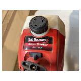 Snow Buster and Ryobi Tiller