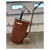 50 Gallon Drum Wheel Cart