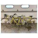 3 Vintage Schwinn Bicycles