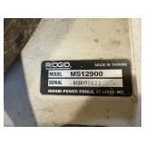 Ridgid 12in Sliding Compound Saw