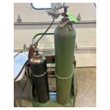 Oxy-Acetylene Wielding Setup
