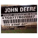 2004 John Deere Z Trak 60" Mower
