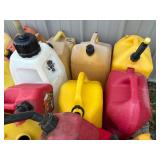 Group  of Poly Fuel Containers