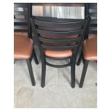 Large Dining Room Table with 6 Chairs and One Bench