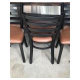 Large Dining Room Table with 6 Chairs and One Bench