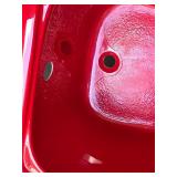 Splendor Acrylic 5 feet Freestanding Bathtub in red