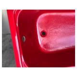 Splendor Acrylic 5 feet Freestanding Bathtub in red