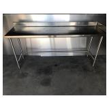 stainless steel work table or prep table