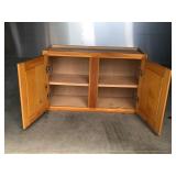 2 Door with Shelving Wall Hanging Garage Cabinet