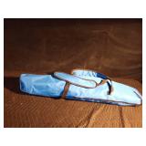 Portable hammock in a carrying bag