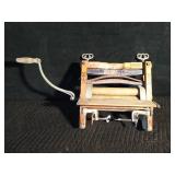 1899 Wood clothes wringer