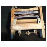1899 Wood clothes wringer