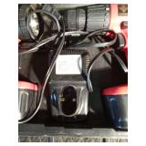 Battery operated Handyman drill and flashlight combo set - Works