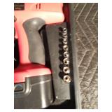 Battery operated Handyman drill and flashlight combo set - Works