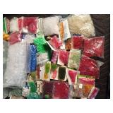 Large lot of beads