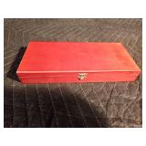 Earnhardt pocketknife collection in wood case