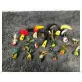 Lot of Collectible Fly Fishing Poppers and More