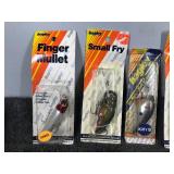 Lot of 5 Bagley Fishing Lures in Original Packages
