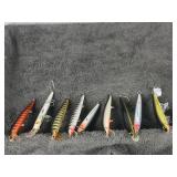 Lot of 11 Fishing Lures