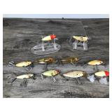 Lot of 10 Collectible Fishing Lures