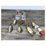 Lot of 10 Collectible Fishing Lures
