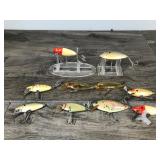 Lot of 10 Collectible Fishing Lures