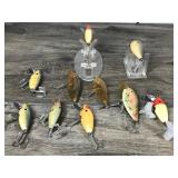 Lot of 10 Collectible Fishing Lures