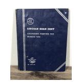 Book of Collectible Lincoln Head Cent Pennie’s - Wheat Pennies - Steel War Pennie’s & Regular Pennie’s