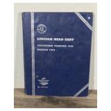 Book of Collectible Lincoln Head Cent Pennie’s - Wheat Pennies - Steel War Pennie’s & Regular Pennie’s