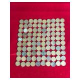 Lot of 100 Wheat Pennies