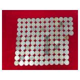 Lot of 114 Jefferson Nickels