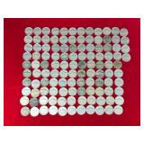Lot of 114 Jefferson Nickels