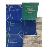 Lot of 12 Empty Coin Collector Books