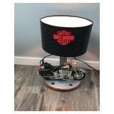 Harley Davidson Lamp - Lights Up - Makes Sound