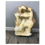 Wall Hanging 3-D Chalkware Galleon Sailing Ship, Nautical Wall Art, VERY LARGE 23” tall x 16” across