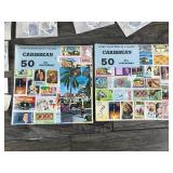 Large Lot of Collectible Stamps with Stamp Book
