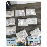 Large Lot of Collectible Stamps with Stamp Book