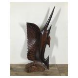 Hand Carved Ironwood Sailfish