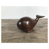 Hand Carved Ironwood Whale Figurine