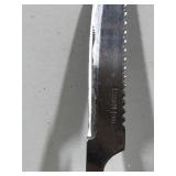 Vintage Floating Fisherman Knife w/ Dishonest & Honest Ruler