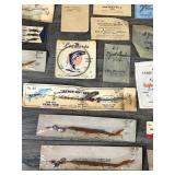 Lot of Vintage Fishing Collectibles