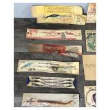 Lot of Vintage Fishing Collectibles