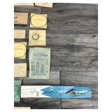 Lot of Vintage Fishing Collectibles