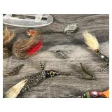 Lot of Vintage Collectible Fishing Lures - see description for more info