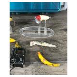 Plano Tackle Box with Collectible Fishing Lures and More - see description for more info