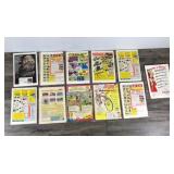 Lot of 11 Vintage Comic Books - 10 centers to 25 centers