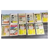 Lot of 20 Collectible Comic Books - 11 Comic Books with Front and Back Covers are 12 centers to 40 centers