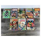 Lot of 8 Collectible Marvel Comic Books - 15 cents to 1.75