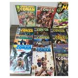Lot of 29 Marvel Collectible Comic Books - 28 Conan and 1 The Rampaging Hulk