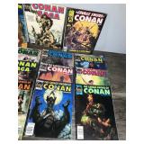 Lot of 29 Marvel Collectible Comic Books - 28 Conan and 1 The Rampaging Hulk